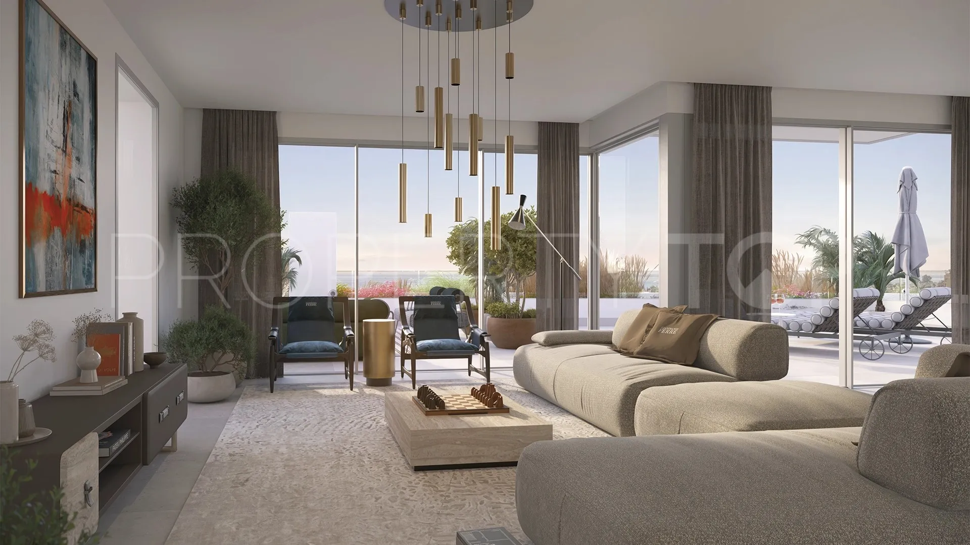 San Pedro de Alcantara, apartamento a la venta de 2 dormitorios