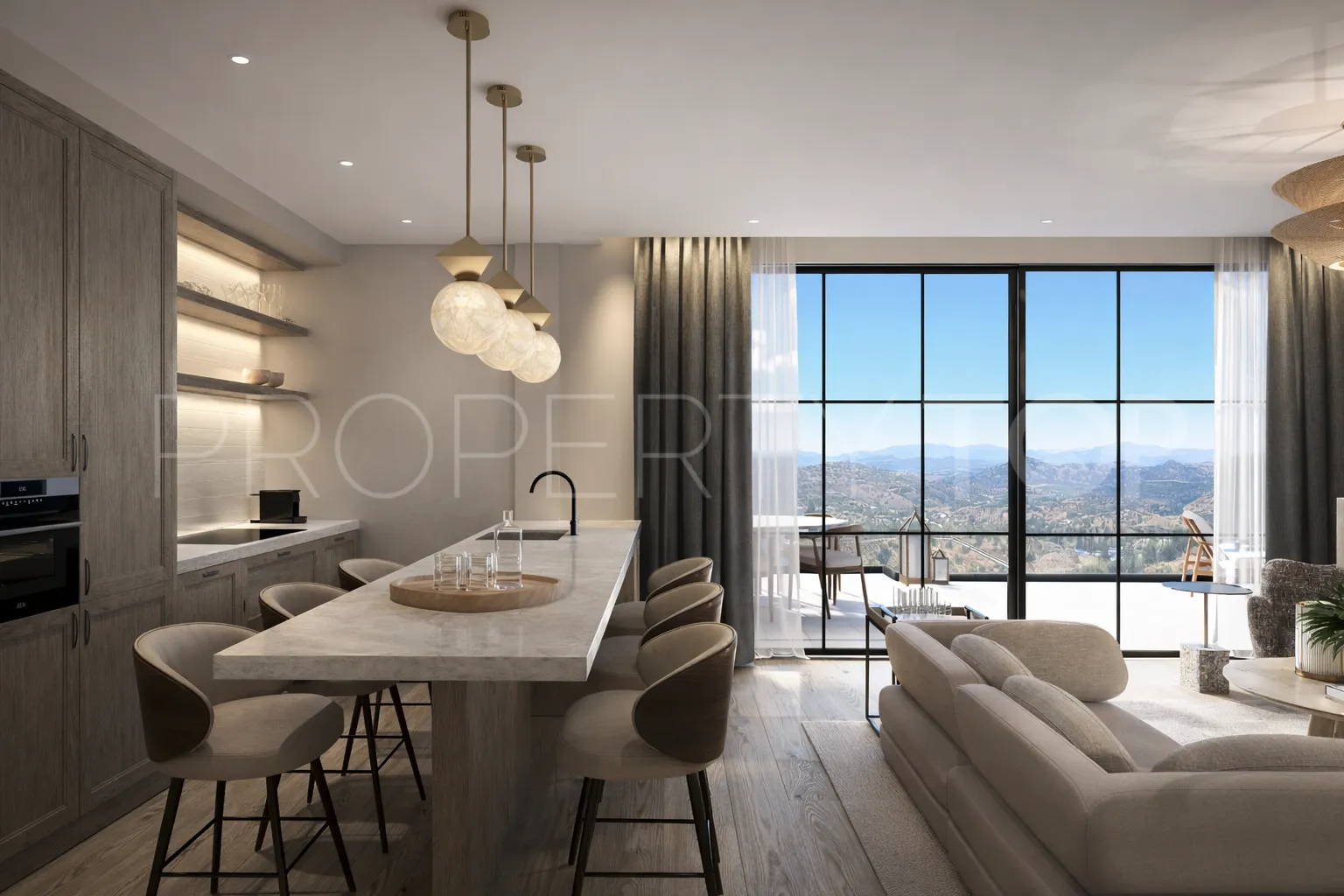 Apartment for sale in Guaro with 3 bedrooms