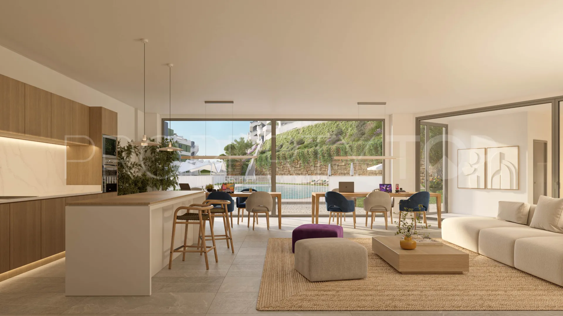 Apartamento planta baja en venta con 3 dormitorios en Mijas Costa