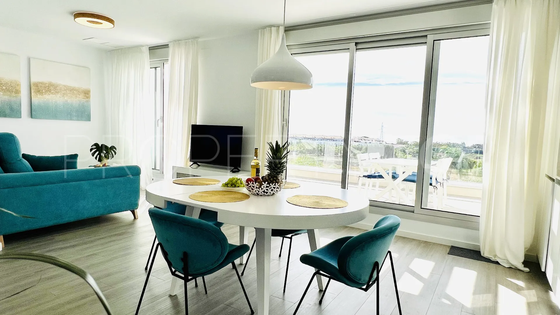 For sale penthouse with 2 bedrooms in Cancelada