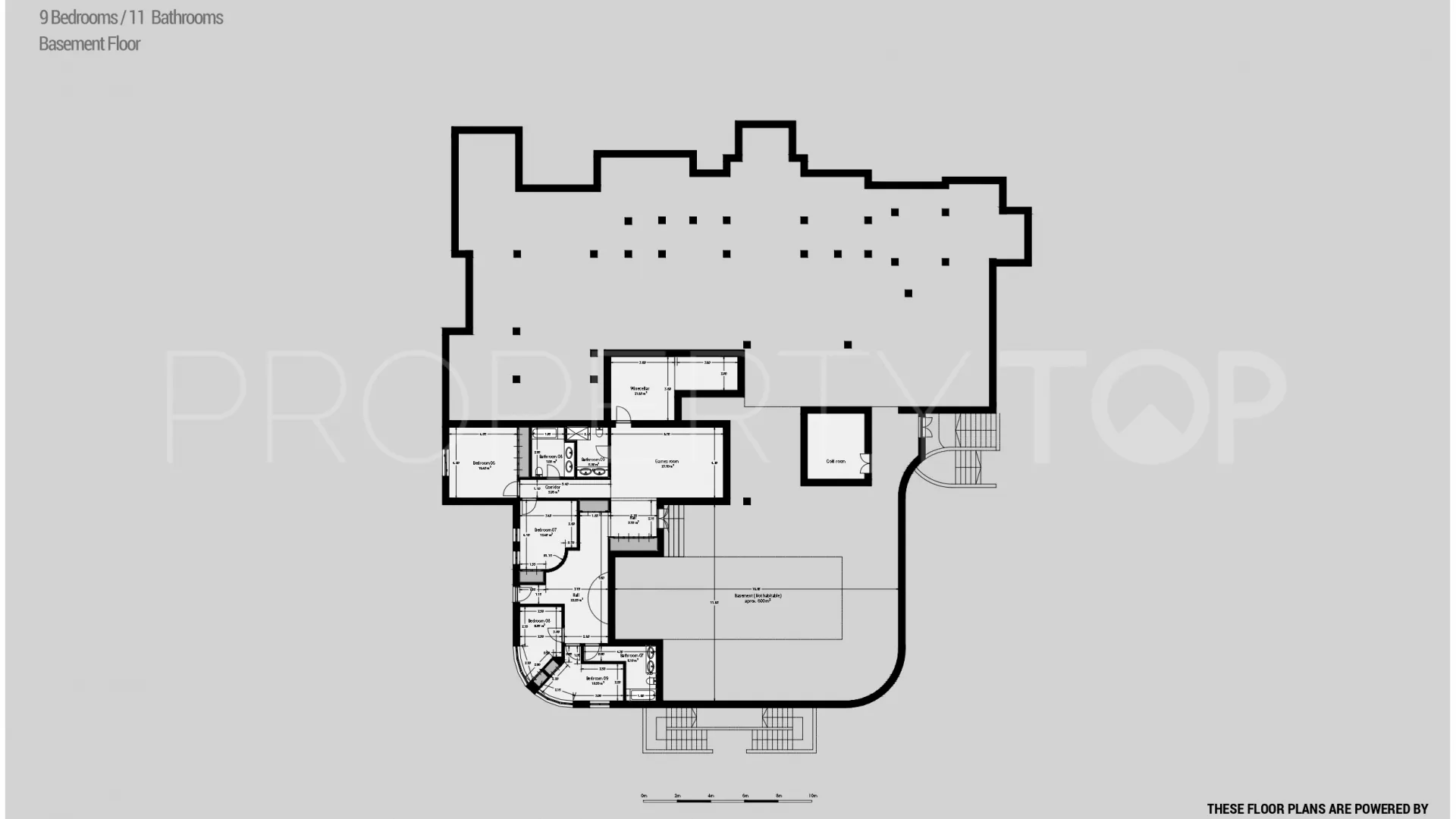 For sale villa with 9 bedrooms in Zona F