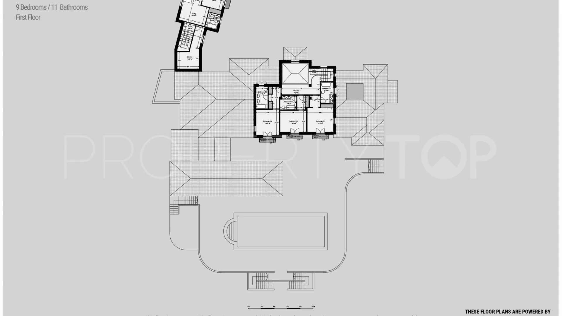 For sale villa with 9 bedrooms in Zona F