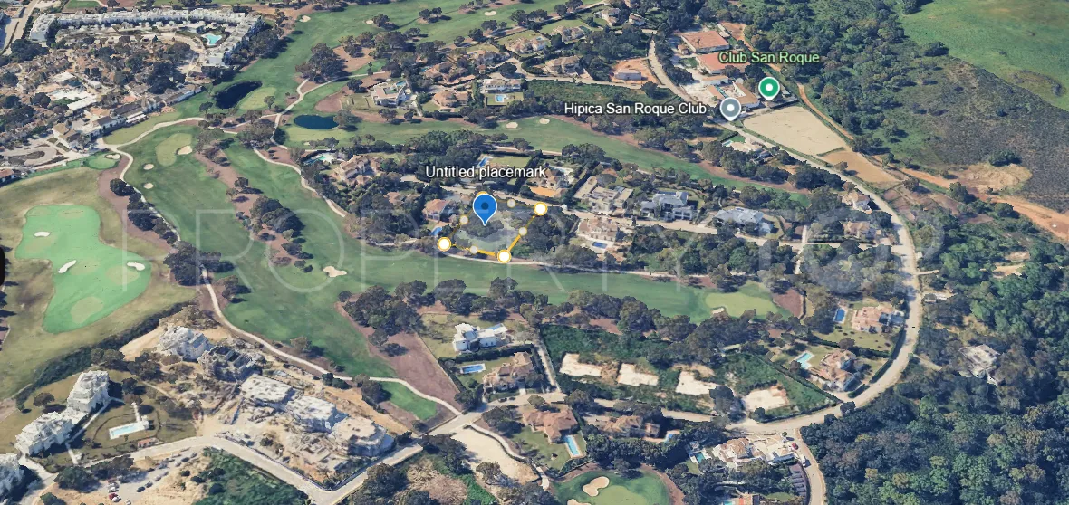 San Roque Club plot for sale
