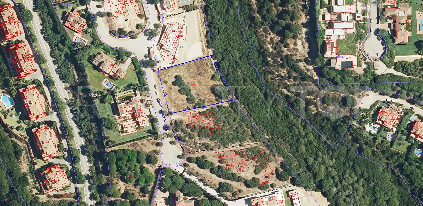 Zona G, parcela a la venta