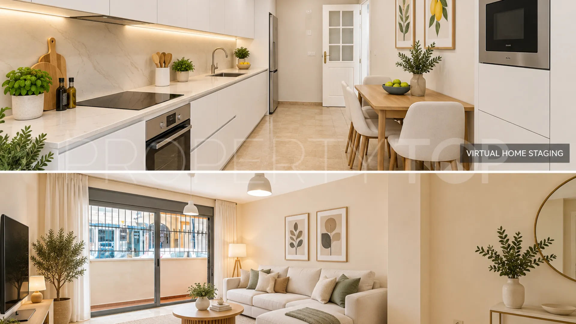Apartamento planta baja a la venta con 2 dormitorios en San Pedro de Alcantara