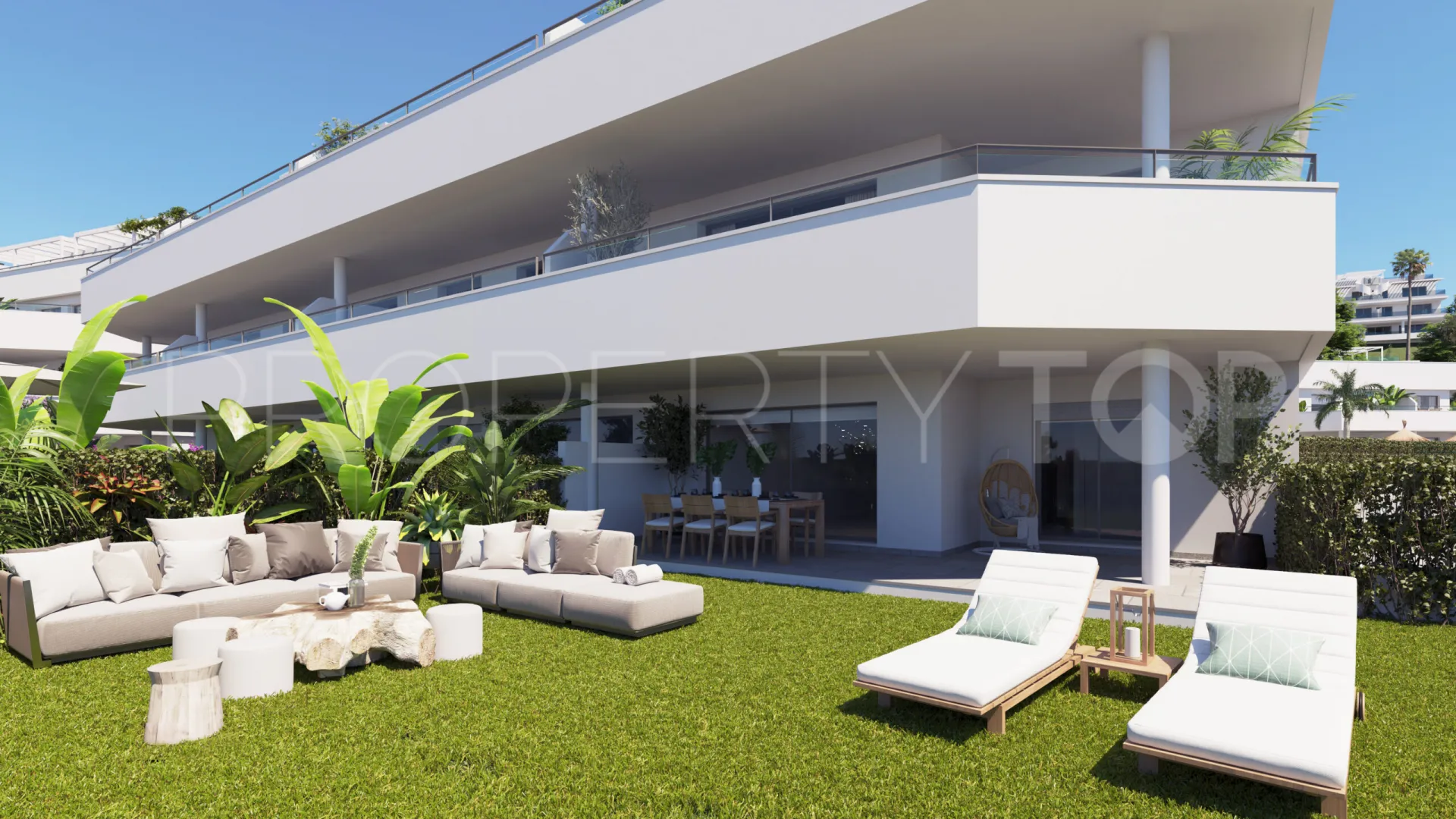 Estepona, apartamento planta baja en venta de 2 dormitorios