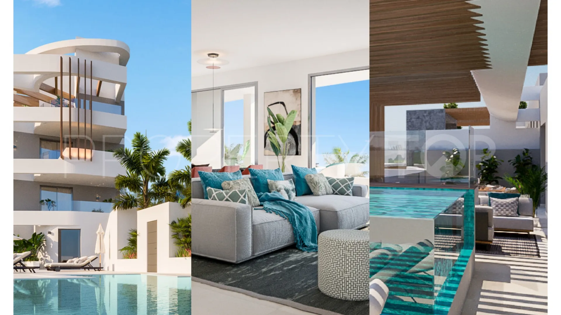 Ático de 3 dormitorios en venta en Benahavis