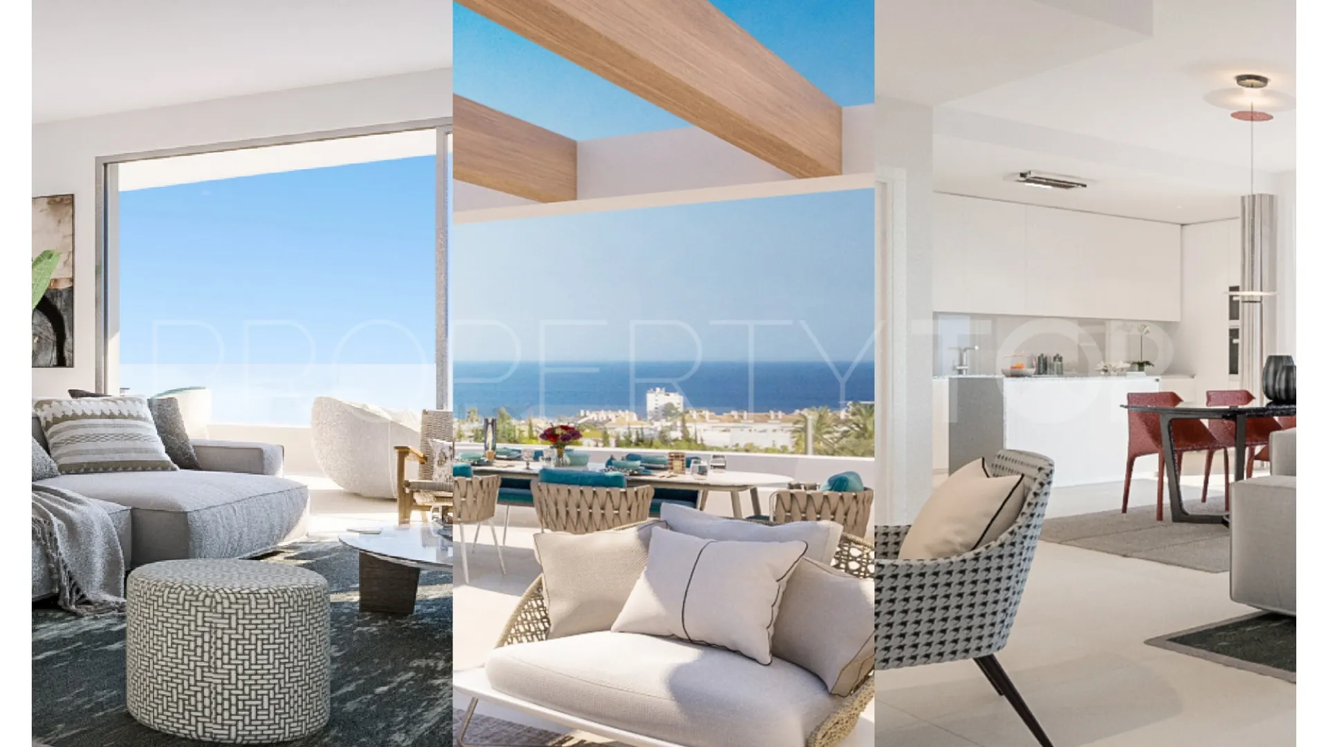 Ático de 3 dormitorios en venta en Benahavis
