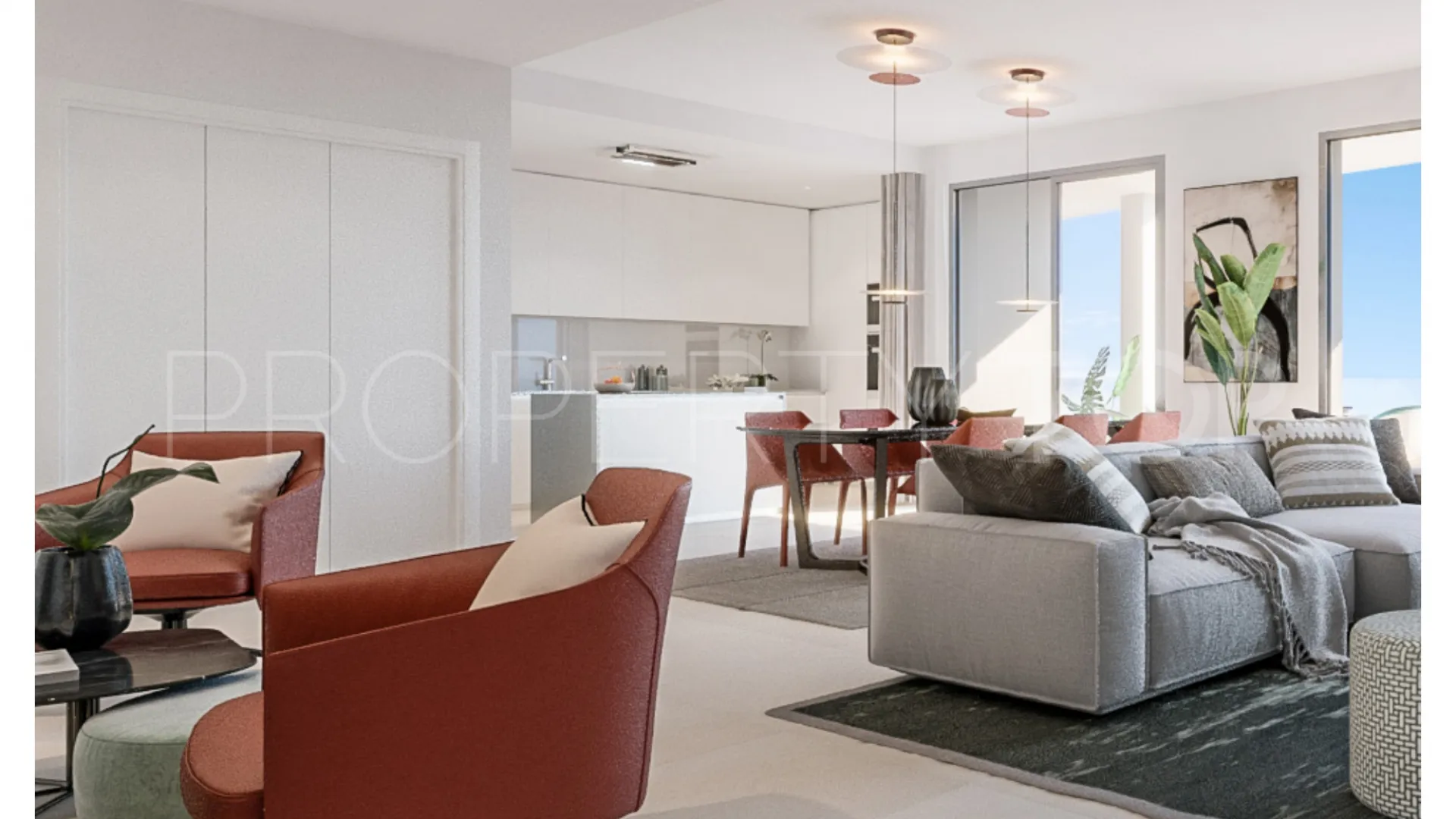 Ático de 3 dormitorios en venta en Benahavis