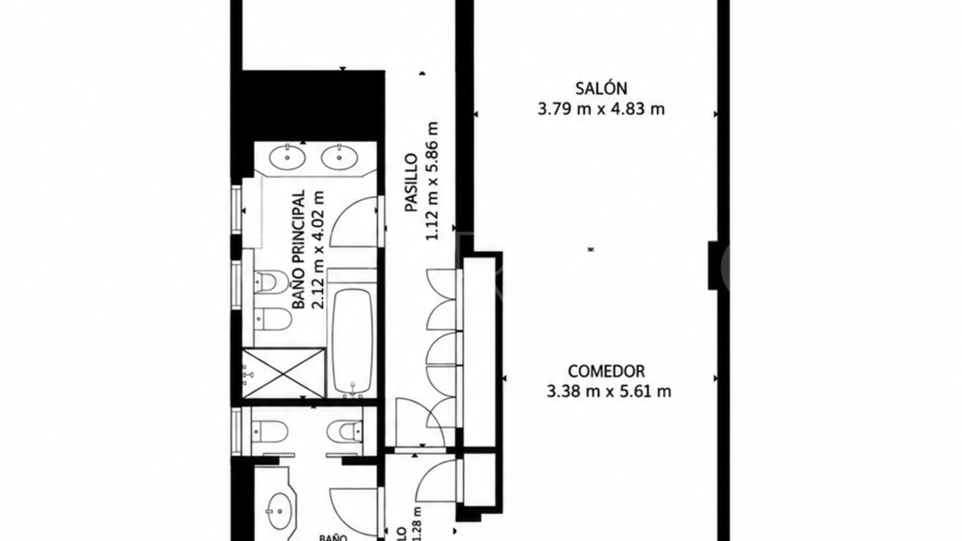 Mar Azul, apartamento planta baja en venta