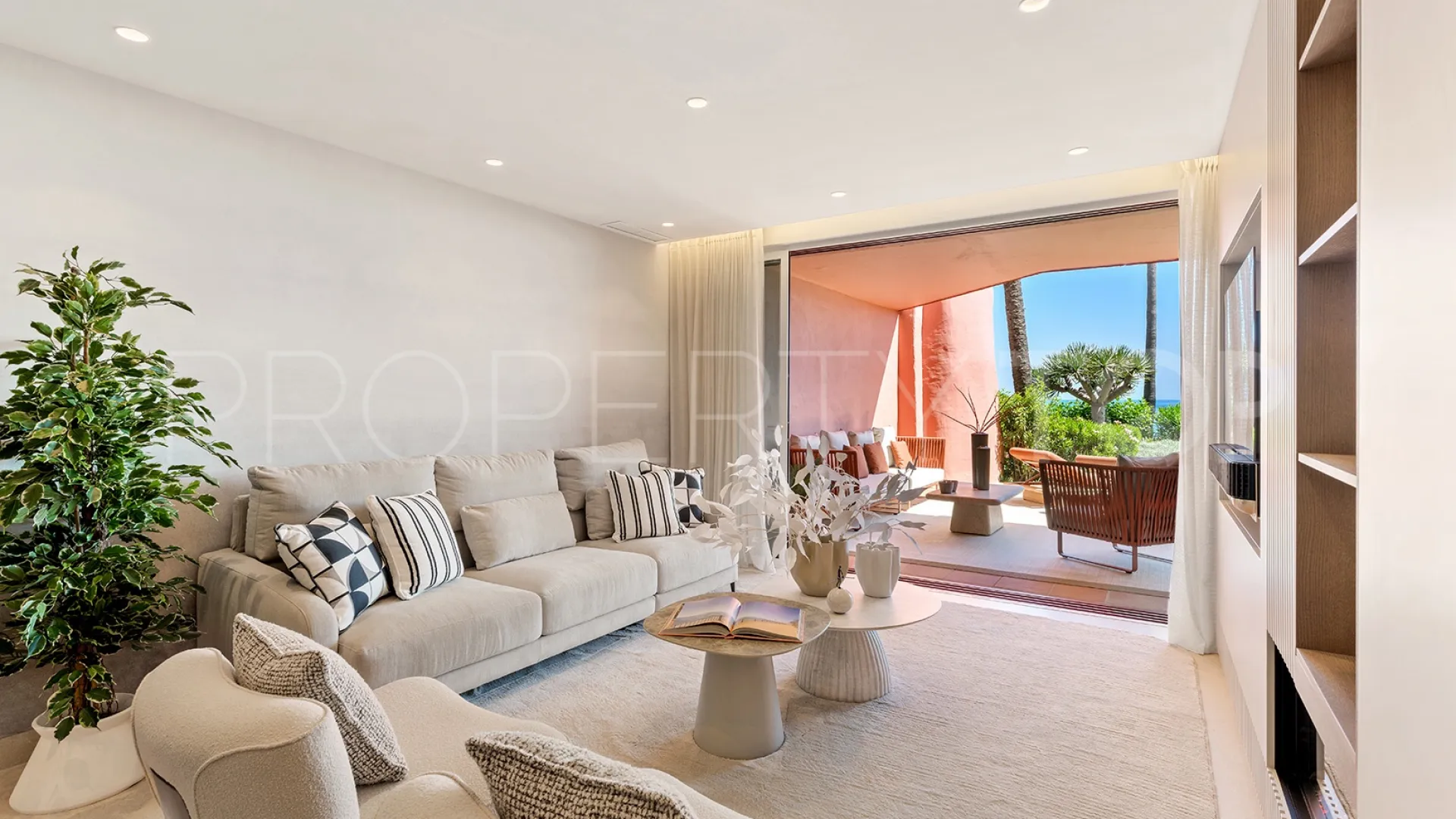 Menara Beach, apartamento planta baja a la venta
