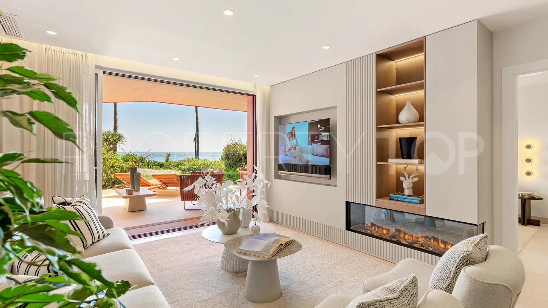 Menara Beach, apartamento planta baja a la venta