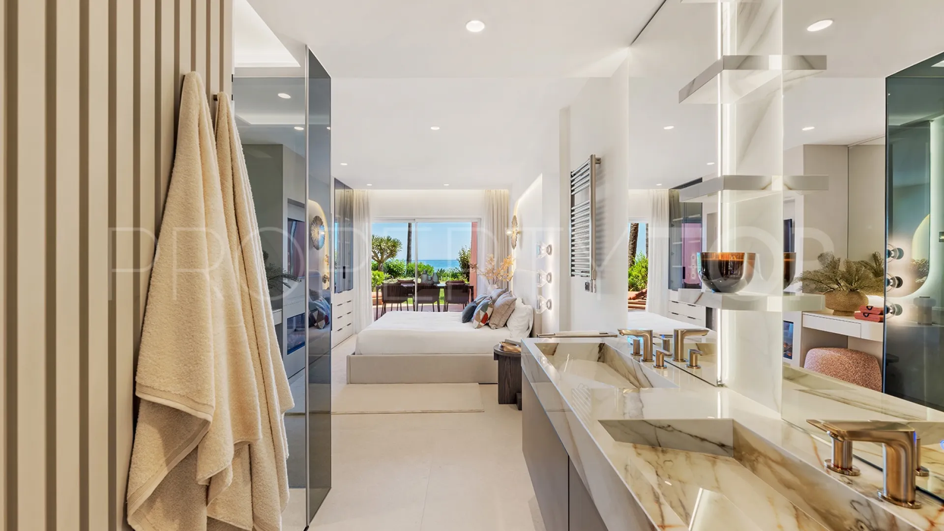 Menara Beach, apartamento planta baja a la venta