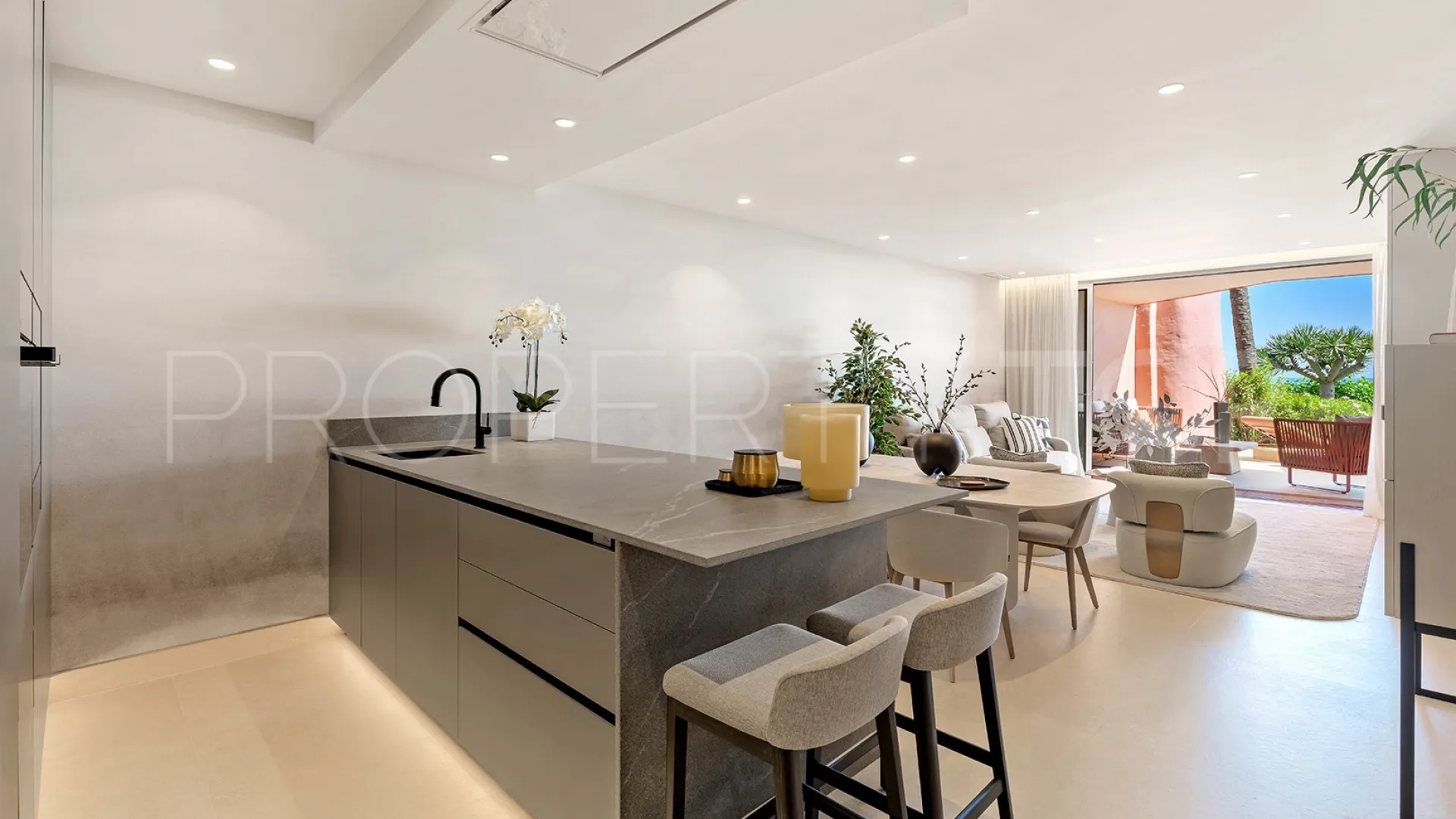 Menara Beach, apartamento planta baja a la venta