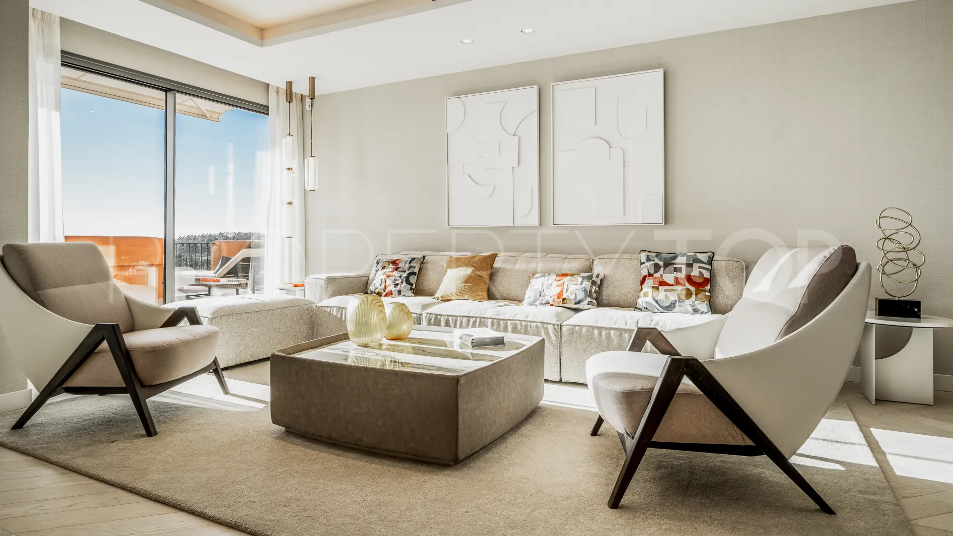 For sale 4 bedrooms apartment in Les Belvederes