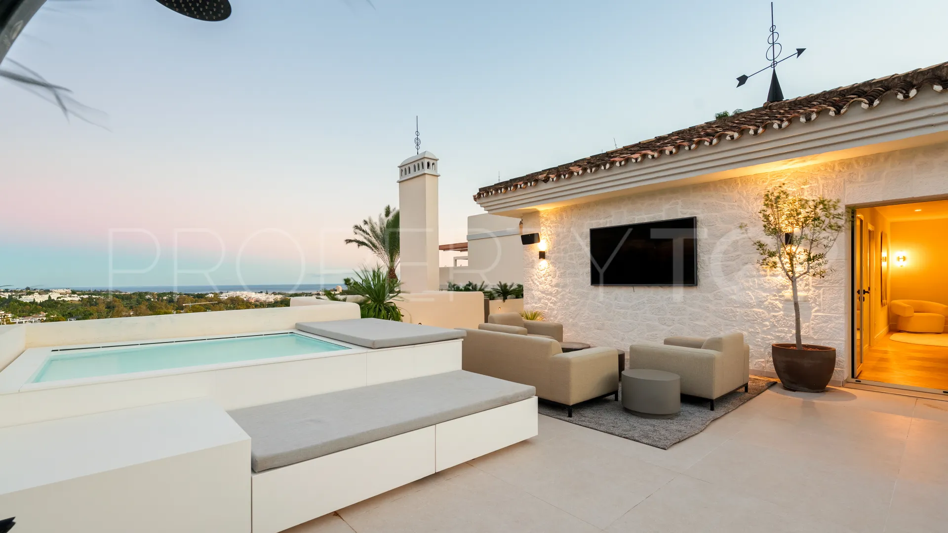 Palacetes Los Belvederes, atico duplex en venta con 3 dormitorios