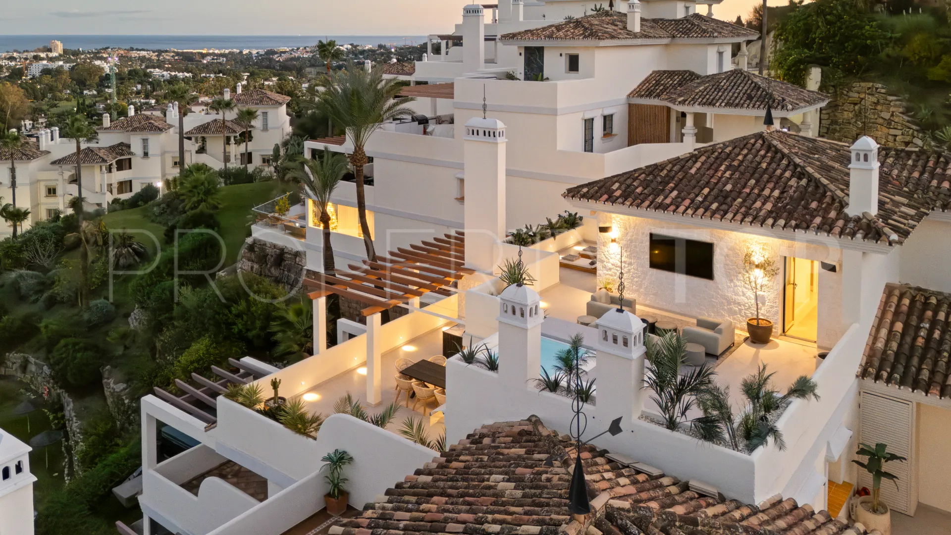 Palacetes Los Belvederes, atico duplex en venta con 3 dormitorios
