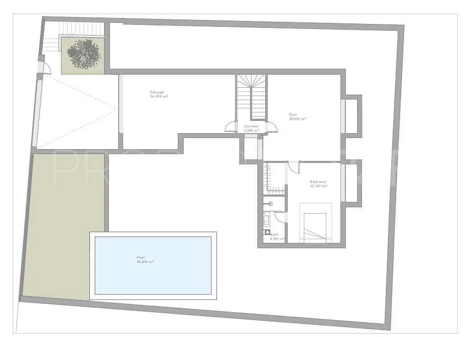 Valle Romano, villa de 3 dormitorios a la venta