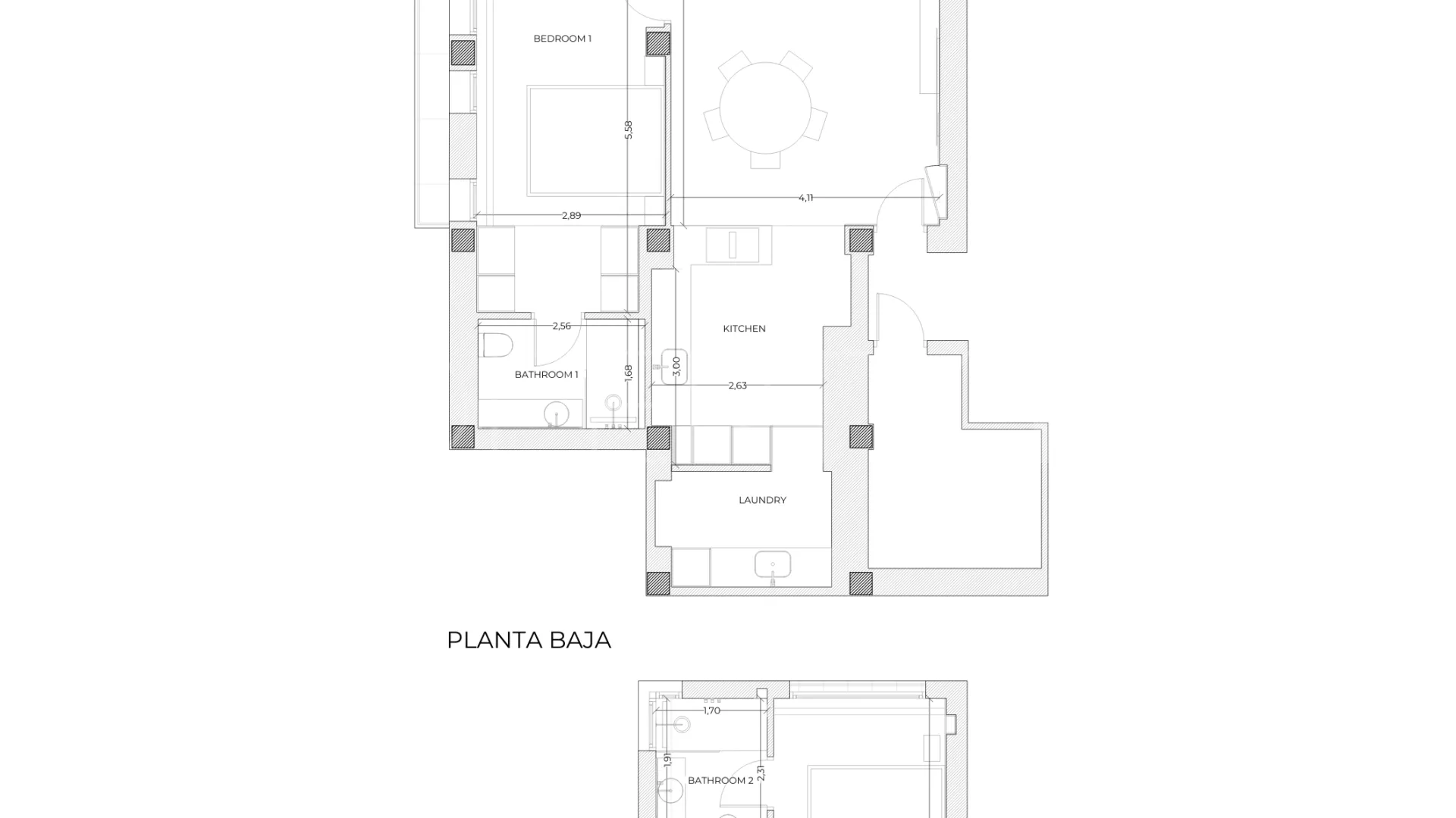 Se vende apartamento con 3 dormitorios en La Quinta