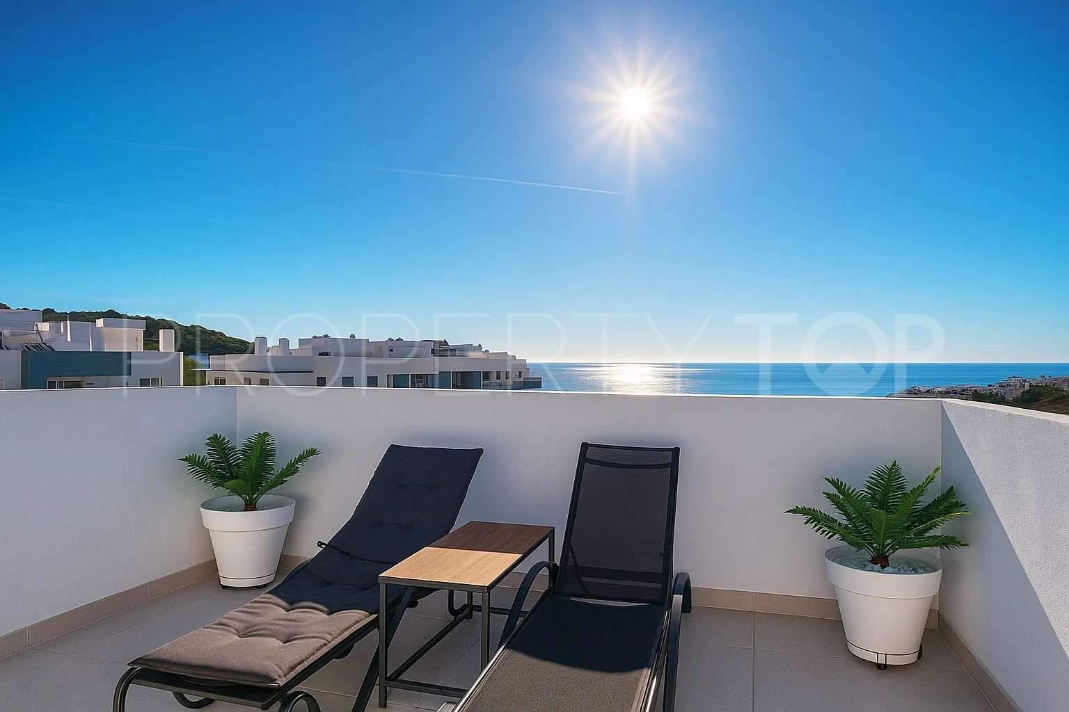 Atico duplex en venta con 2 dormitorios en Costa Galera