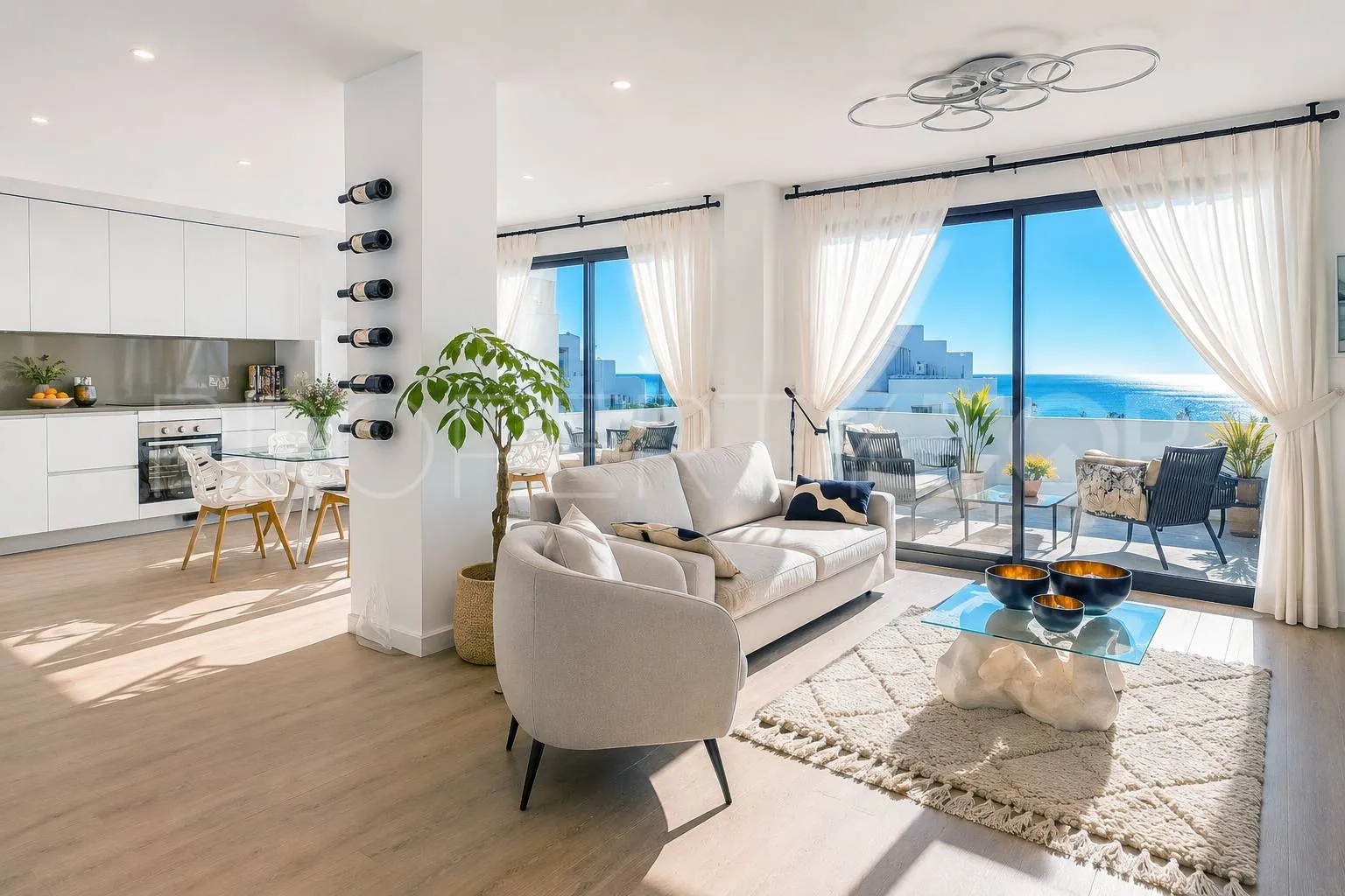 Atico duplex en venta con 2 dormitorios en Costa Galera