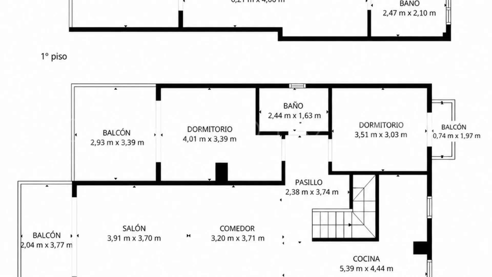 Duplex penthouse for sale in Selwo with 3 bedrooms