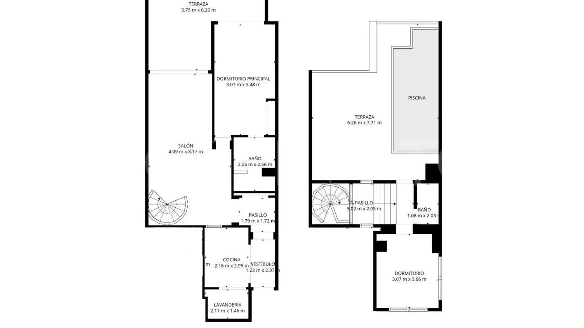 2 bedrooms duplex penthouse for sale in Bahia de la Plata