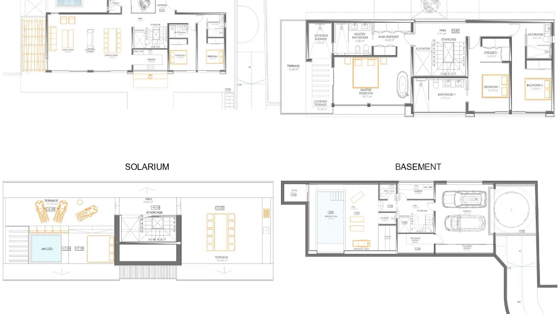Villa en venta con 5 dormitorios en Beach Side New Golden Mile