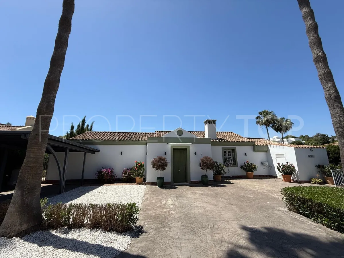 Sotogrande Alto, villa en venta con 4 dormitorios