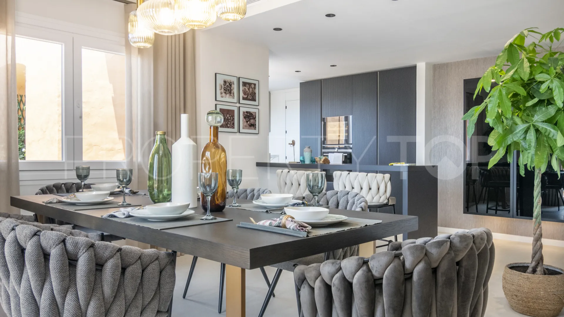 For sale 3 bedrooms duplex penthouse in Les Belvederes