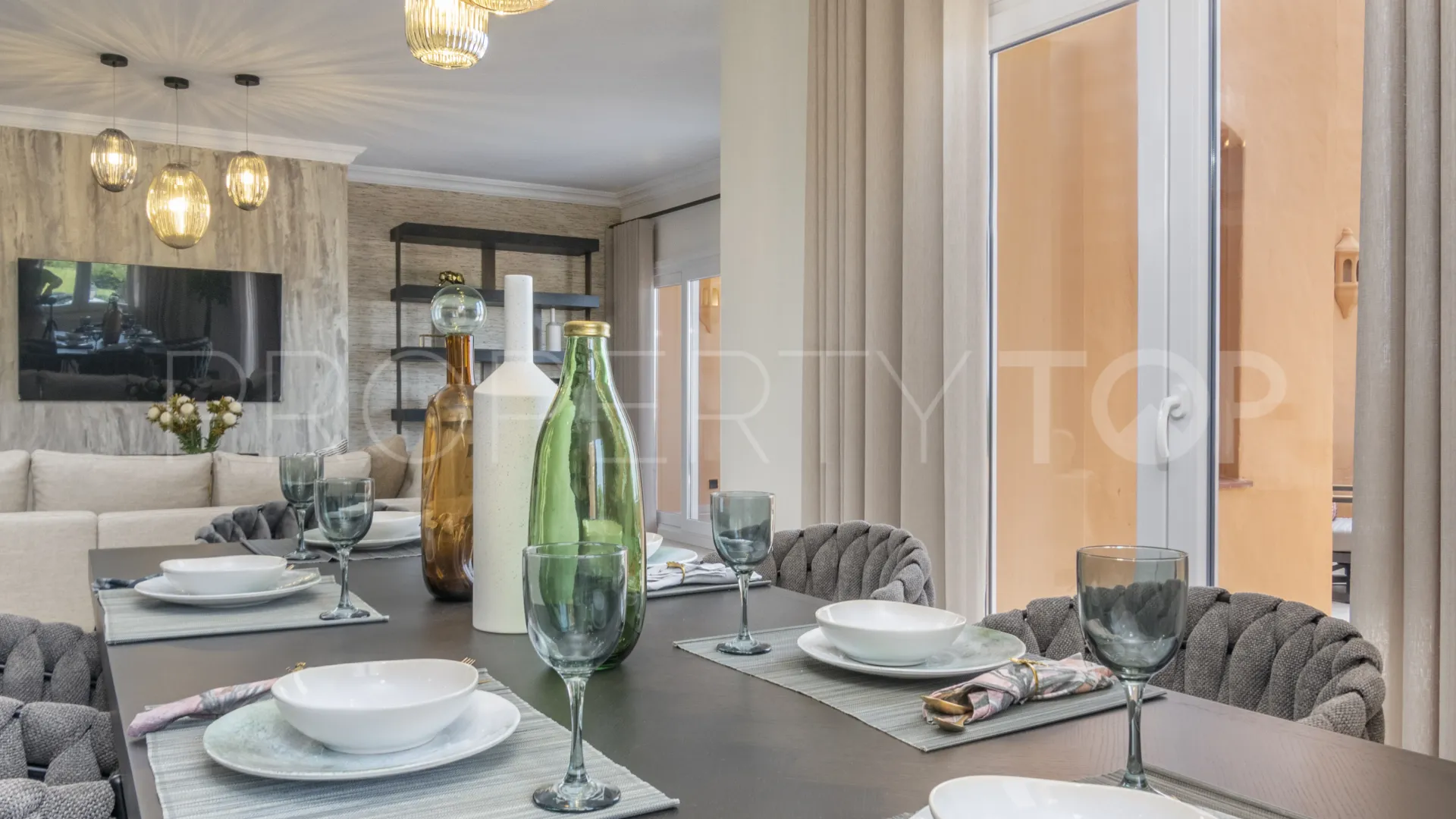For sale 3 bedrooms duplex penthouse in Les Belvederes