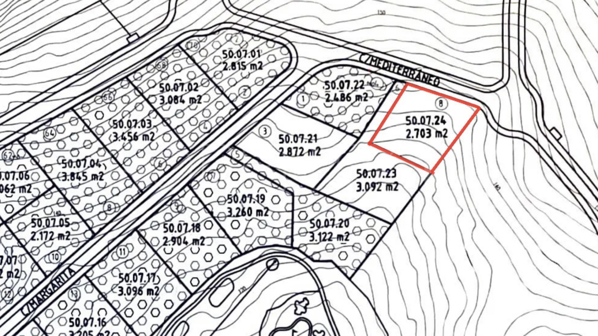 Zona M plot for sale