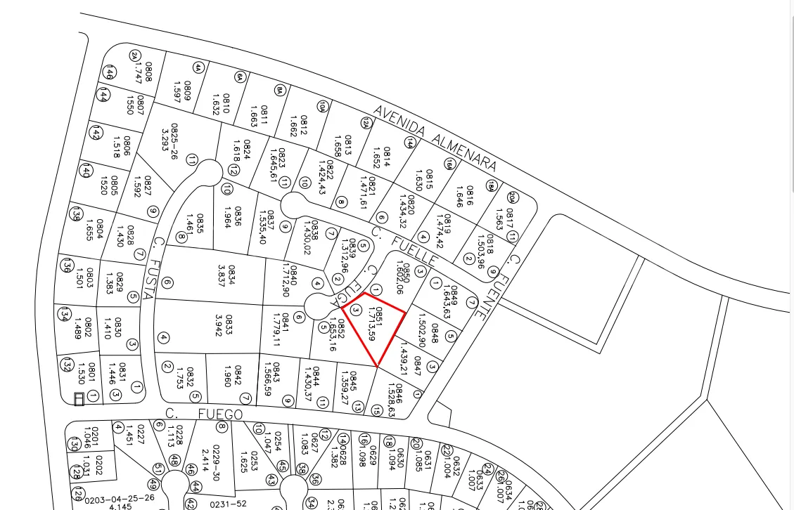 For sale Zona F plot