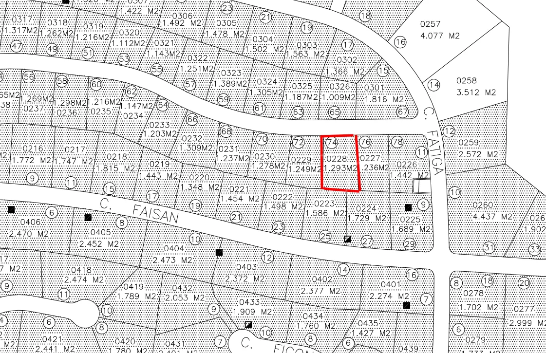 Zona F plot for sale