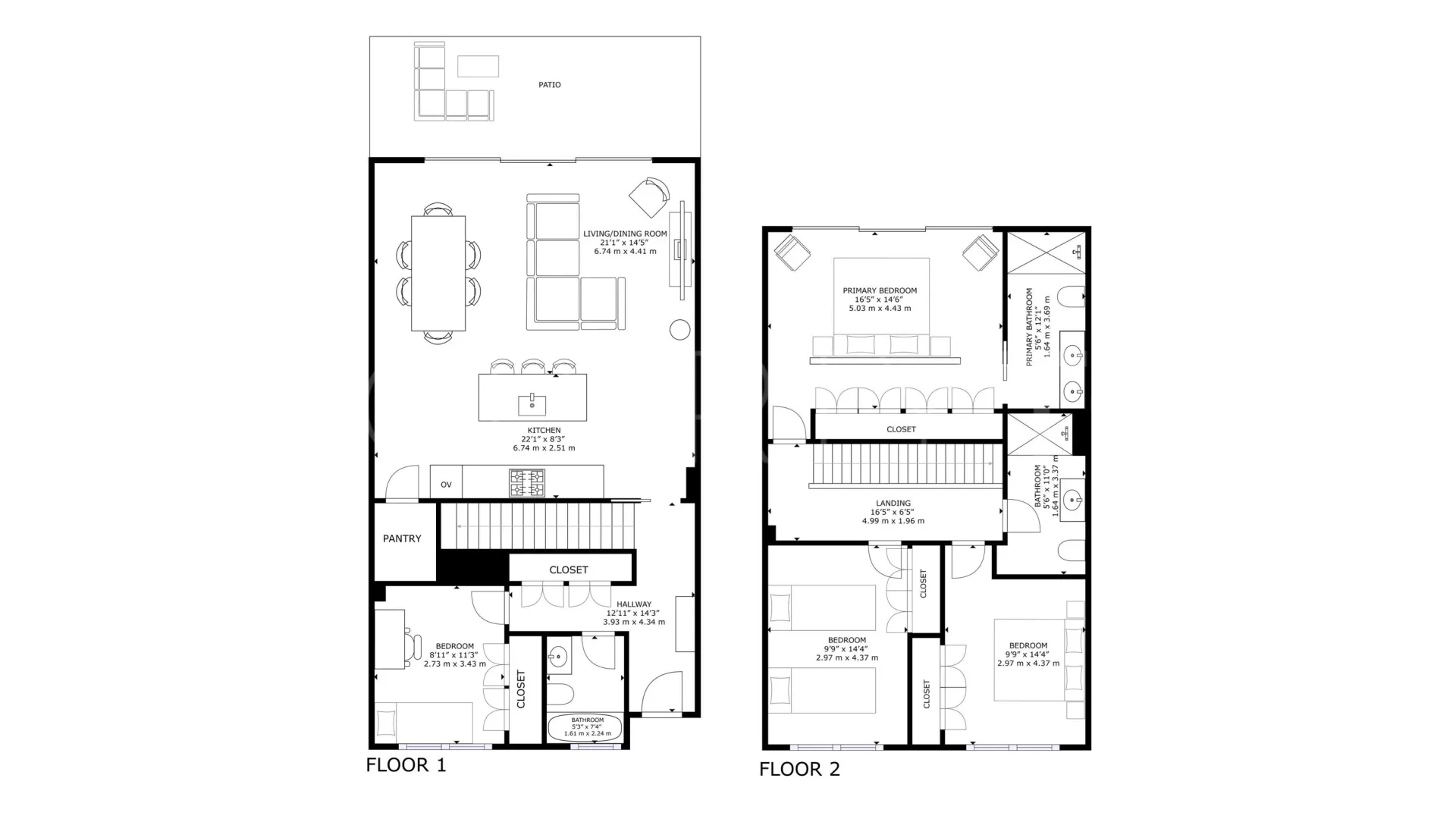 For sale town house in El Chaparral with 4 bedrooms