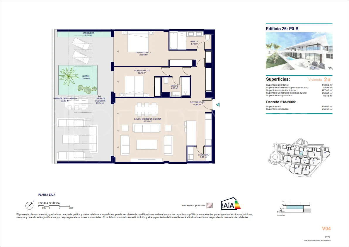 Comprar apartamento planta baja en Marbella Este de 2 dormitorios