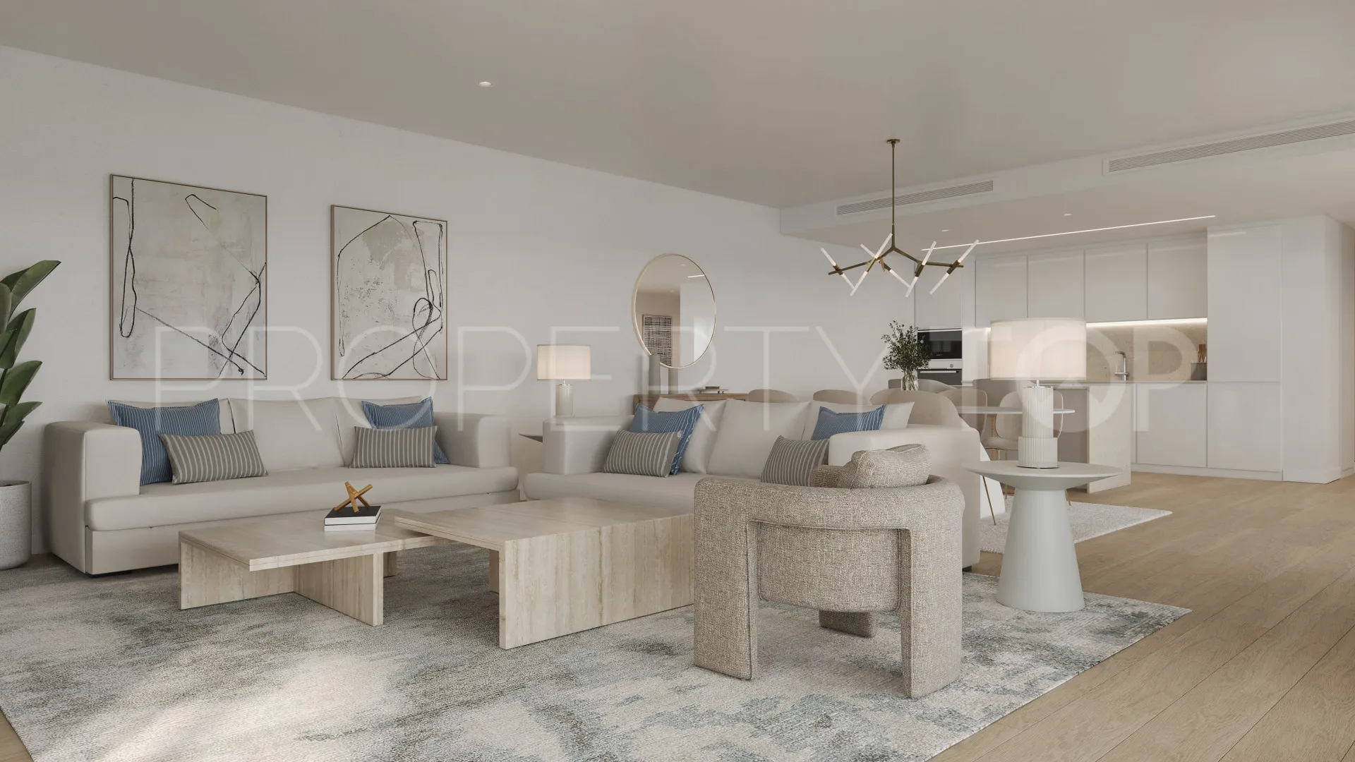 Apartamento a la venta con 3 dormitorios en Estepona Oeste