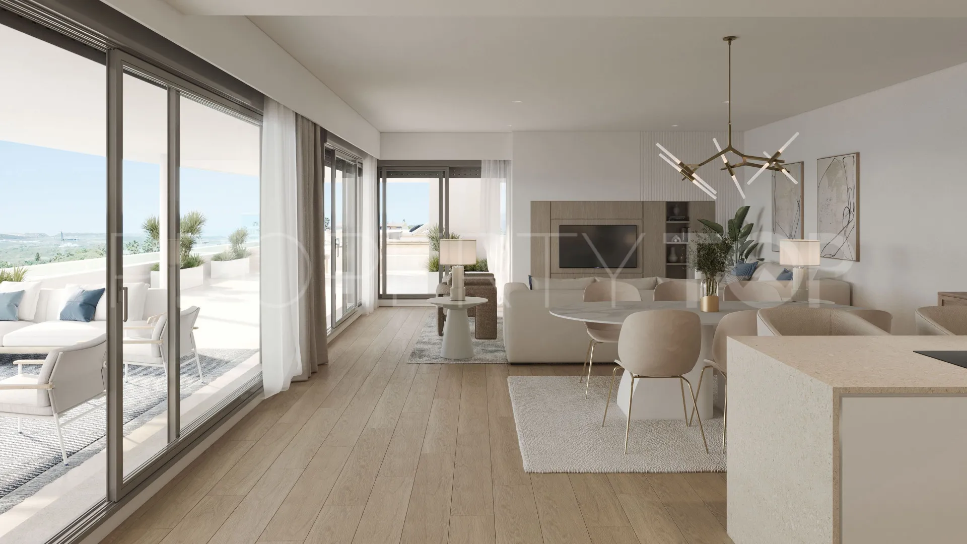 Apartamento a la venta con 3 dormitorios en Estepona Oeste