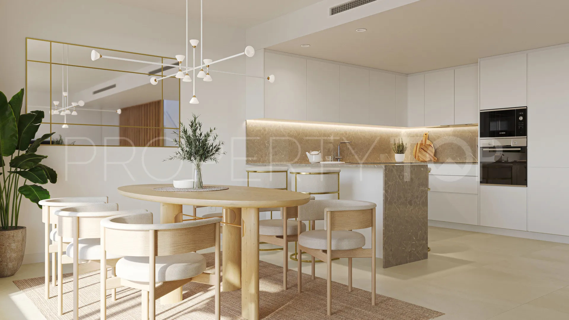 Estepona Oeste, apartamento planta baja en venta de 2 dormitorios