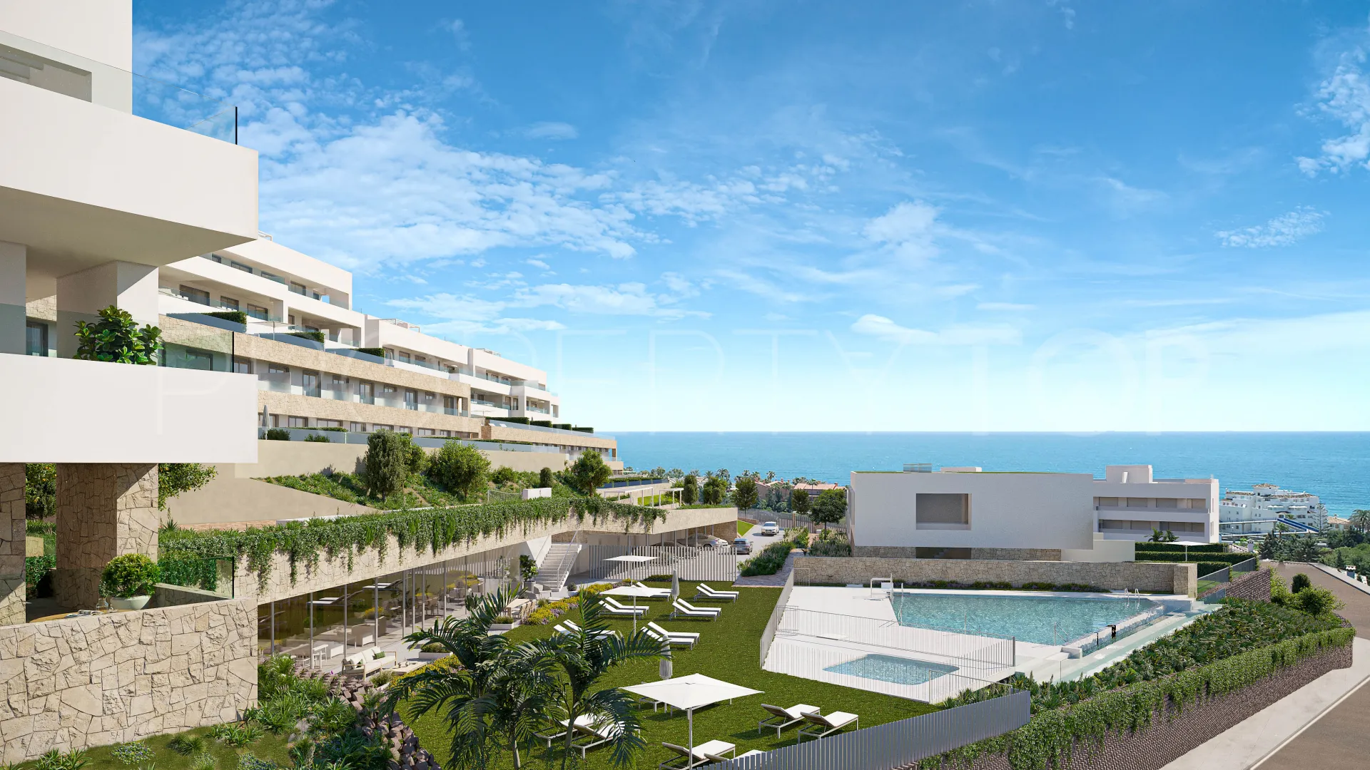 Estepona Oeste, apartamento planta baja en venta de 2 dormitorios