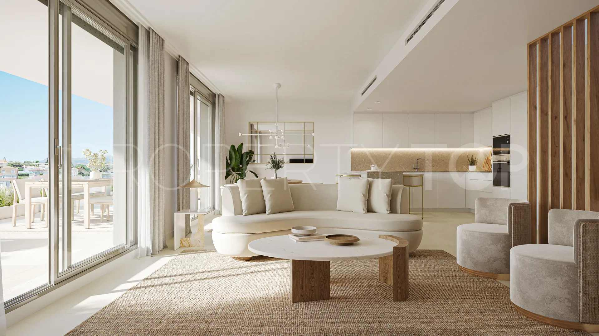 Estepona Oeste, apartamento planta baja en venta de 2 dormitorios