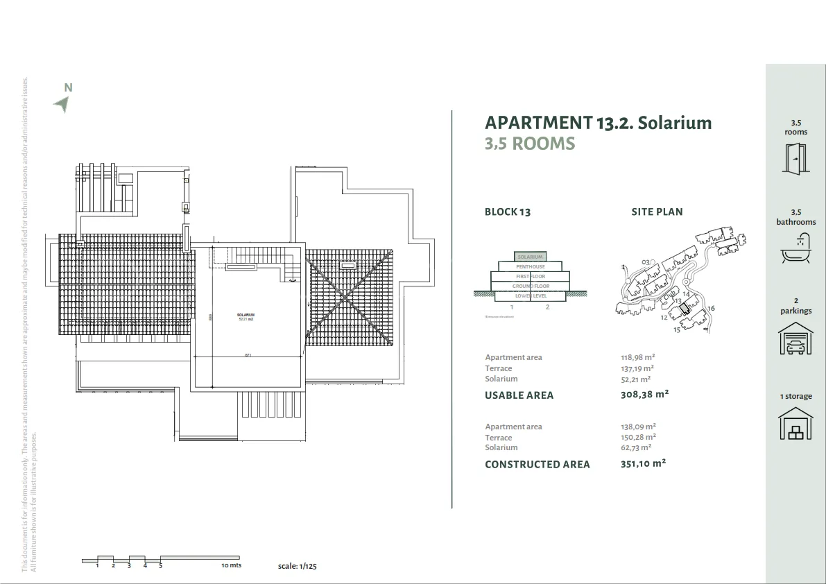 For sale penthouse in Marbella Club Hills