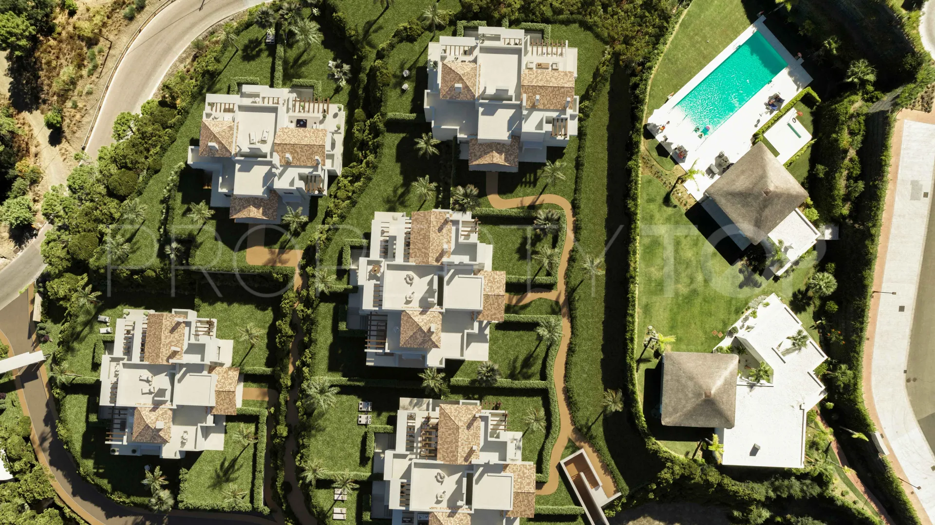 For sale penthouse in Marbella Club Hills