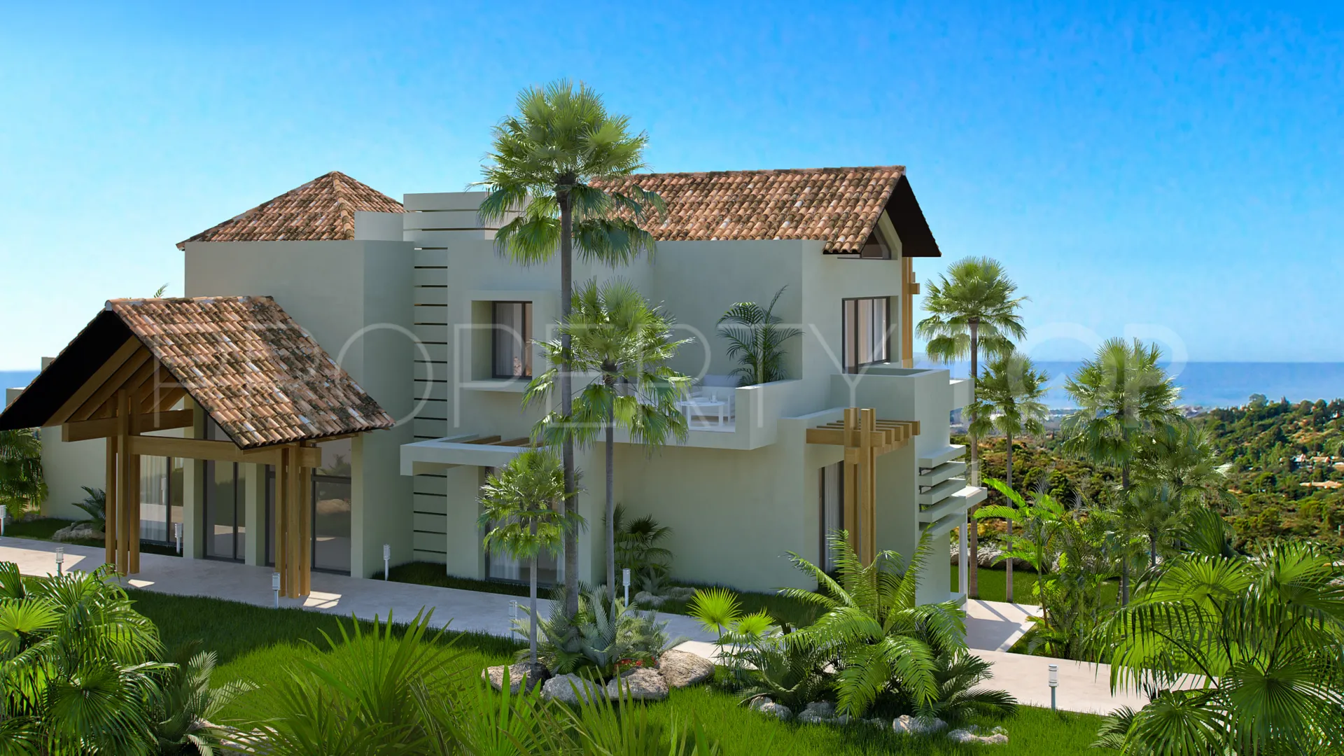 For sale penthouse in Marbella Club Hills