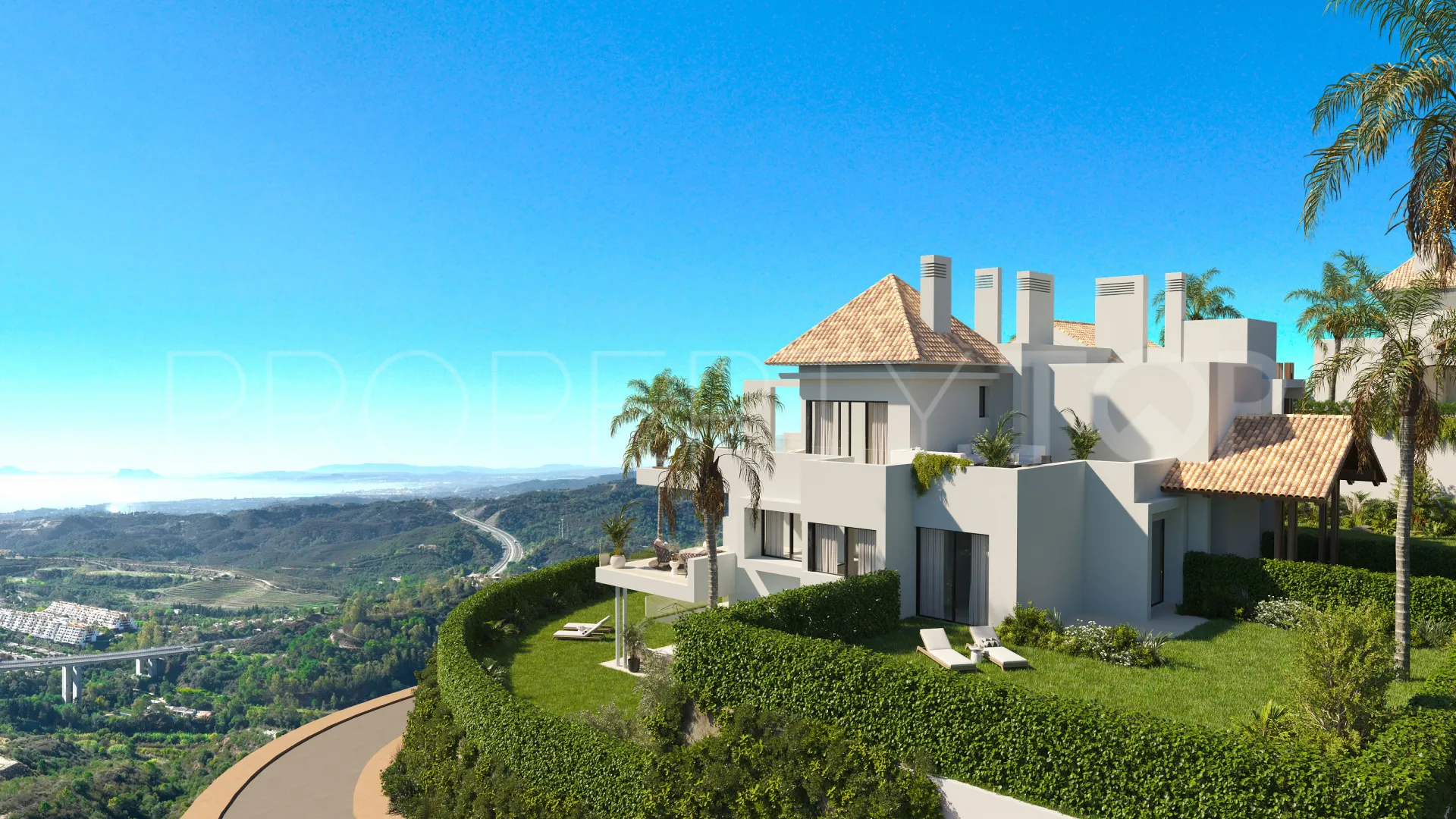 For sale penthouse in Marbella Club Hills