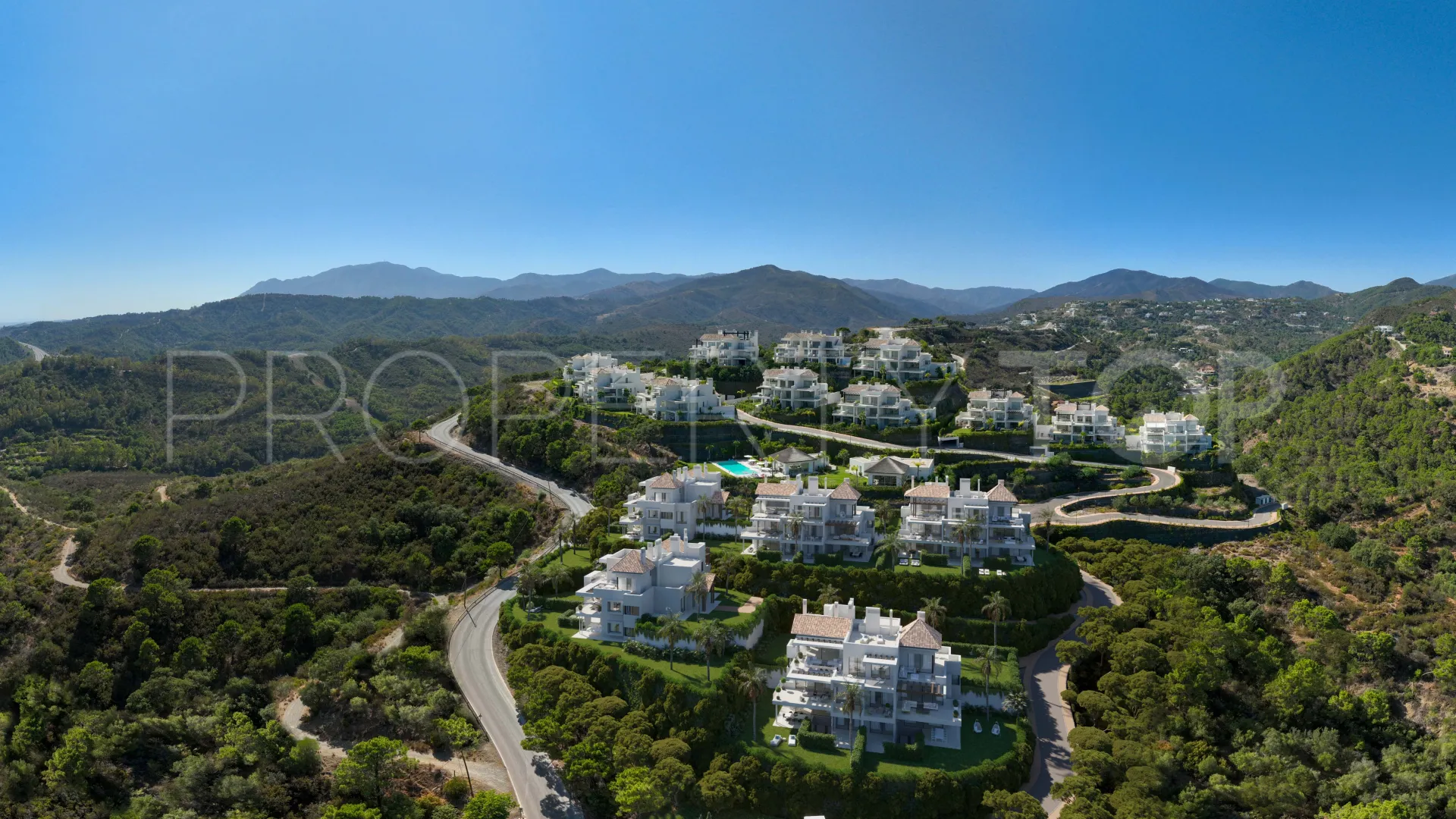 For sale penthouse in Marbella Club Hills