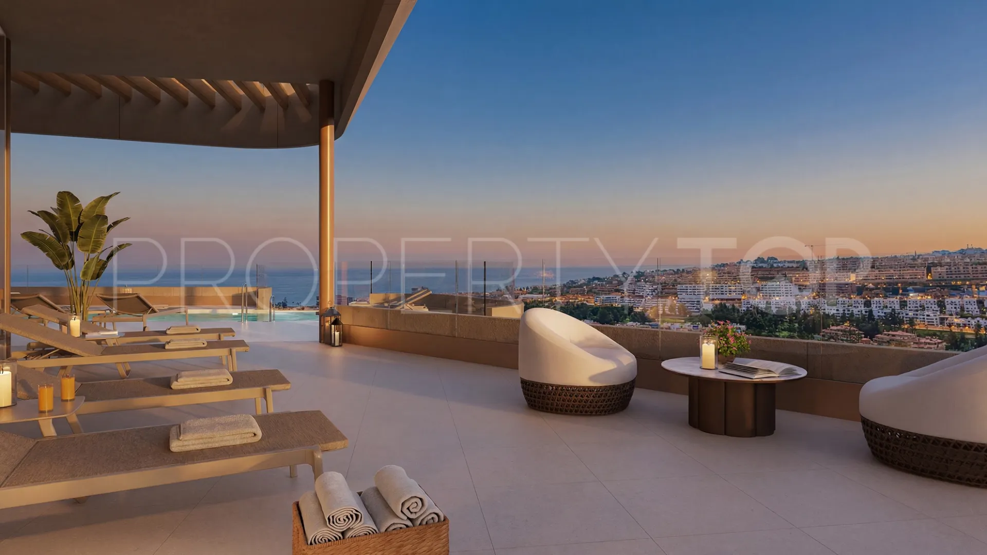 For sale apartment with 3 bedrooms in Cala de Mijas
