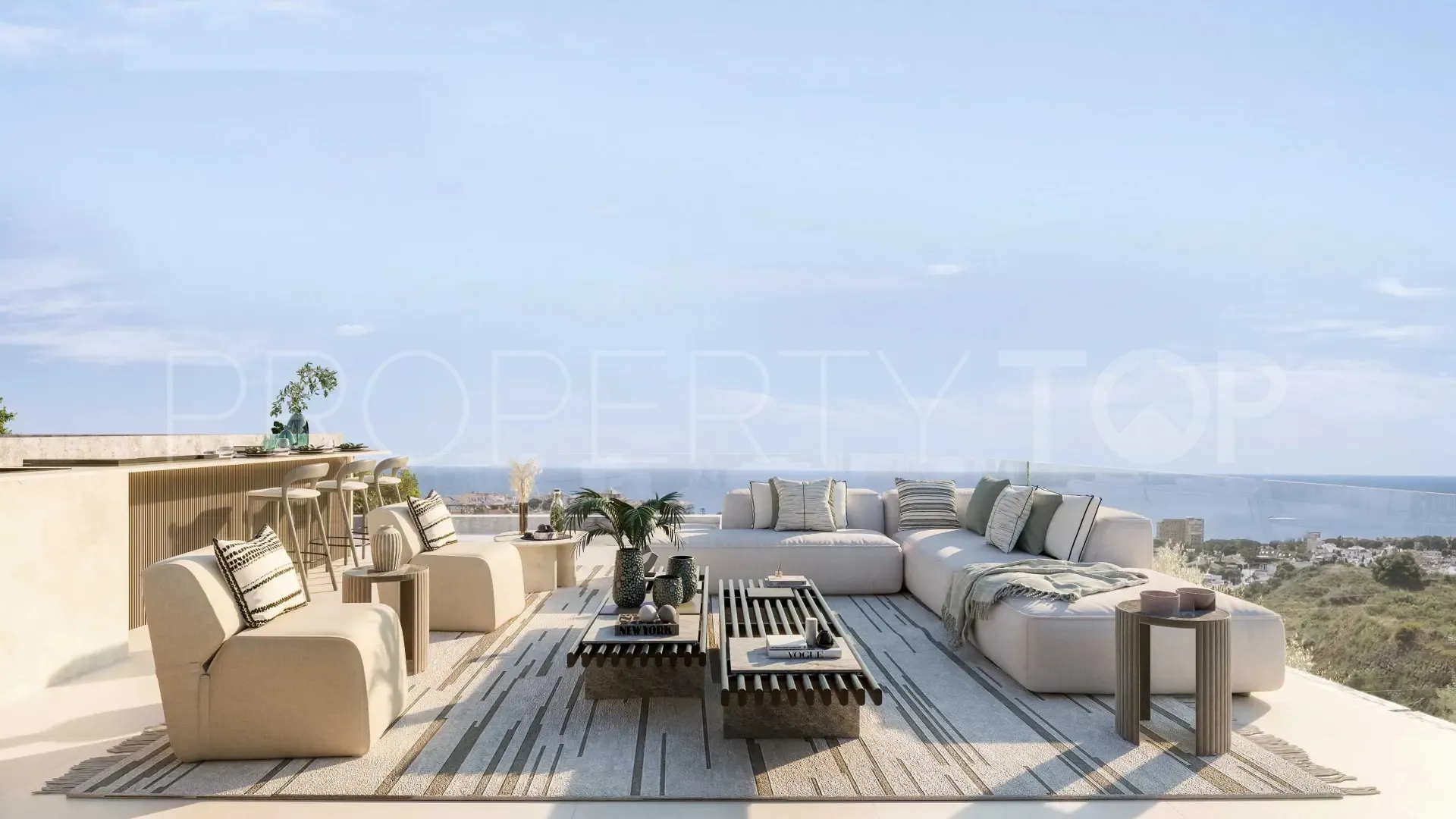 Apartamento con 3 dormitorios en venta en Marbella