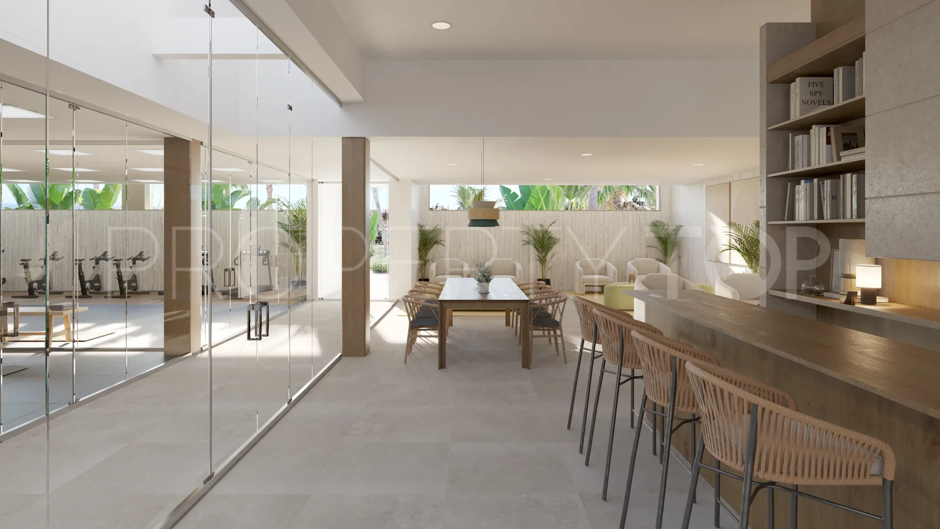 Mijas Costa, apartamento con 3 dormitorios en venta