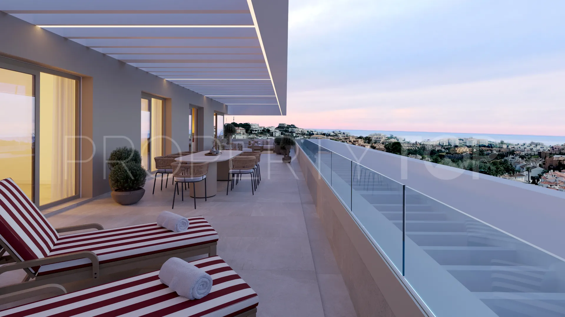 Apartamento con 2 dormitorios en venta en Mijas Costa